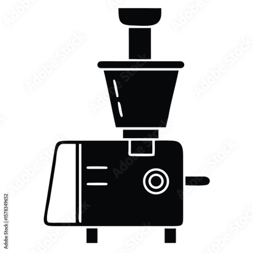 Blender icon vector  silhouette designs, each featuring unique shapes