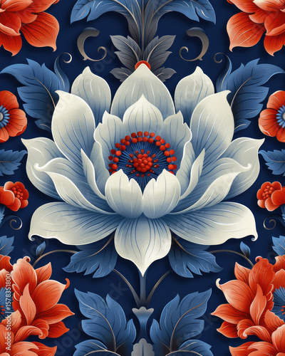 Colorful Abstract Mandala Pattern Design