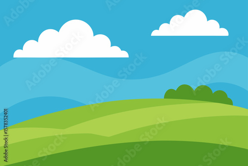 Grasslands With Clouds Rolling In