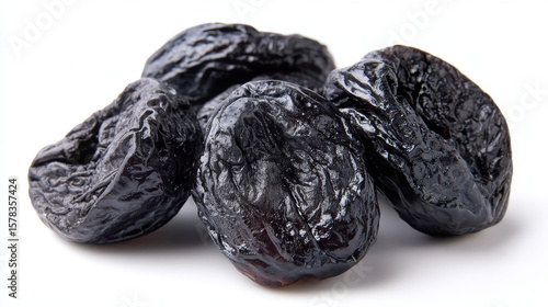 Wallpaper Mural Isolated image of dried prunes on a white background Torontodigital.ca