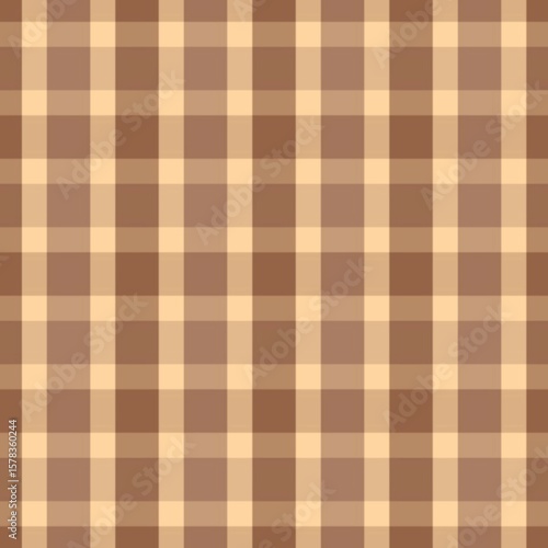 Earth tone color design plaid pattern