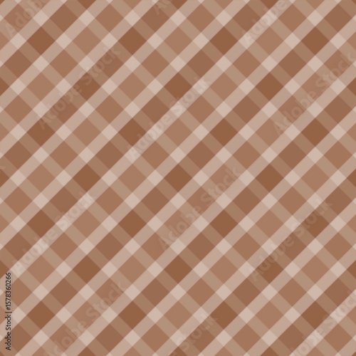 Earth tone color design plaid pattern