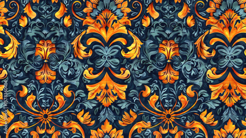 Colorful Abstract Mandala Pattern Design