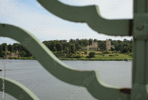 Widok z mostu na Babelsberg