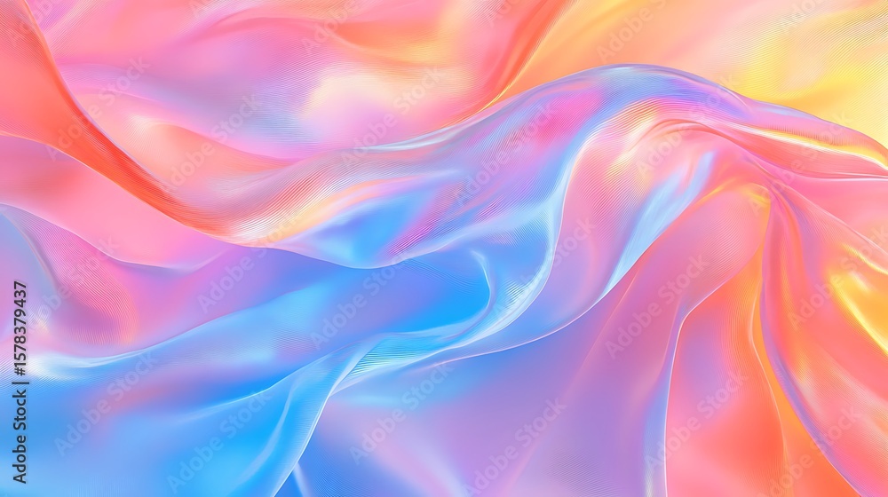 Fototapeta premium Colorful fabric texture