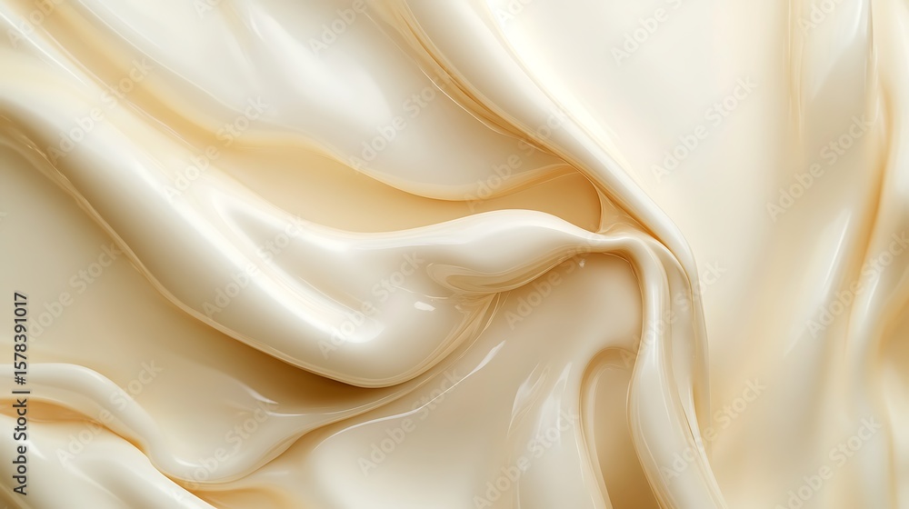 Obraz premium Cream fabric texture