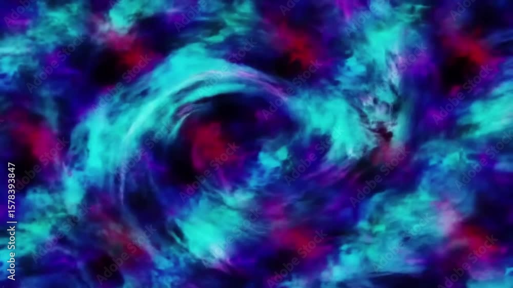Hypnotic Swirling Nebula Abstract Cosmic Vortex of Vivid Blues Purples and Reds. Hypnotic Swirling Nebula Abstract Cosmic Vortex of Vivid Blues Purples and Reds.