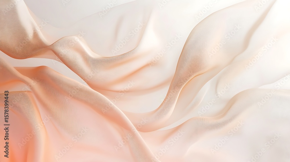 Obraz premium Delicate fabric texture pastel tones
