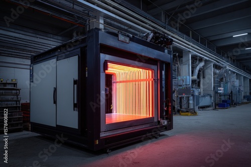 Robot-assisted composite curing oven with precise temperature control curves 