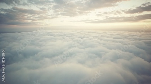 Scenic View Of Clouds At Sunset