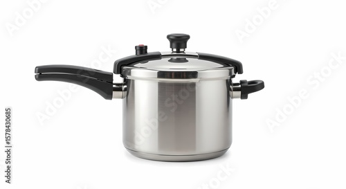 Pressure Cooker on white background