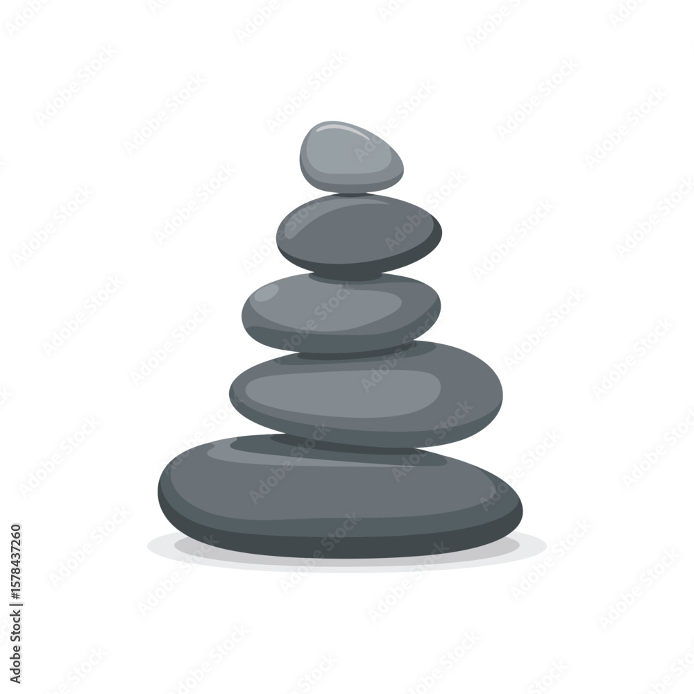 Serene Stacked Stones Finding Balance and Tranquility Through Mindfulness Serene Stacked Stones Finding Balance and Tranquility Through Mindfulness