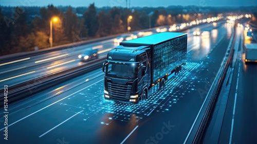 AI route optimization for delivery trucks