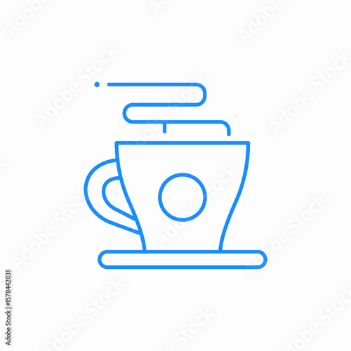 coffee cup icon sign vector