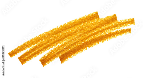 Abstract Orange Brush Strokes Design