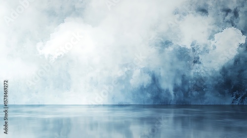 Watercolor sky background