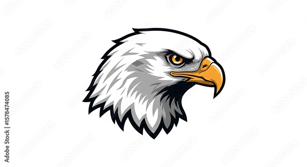 Obraz premium Apex Predator's Gaze