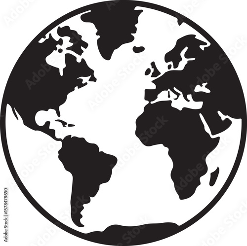 globe icon illustration