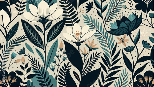 seamless floral background