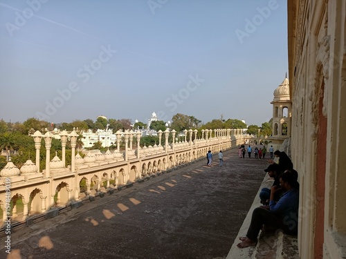 Architectural Details and Pathways of Bara Imambara, Lucknow