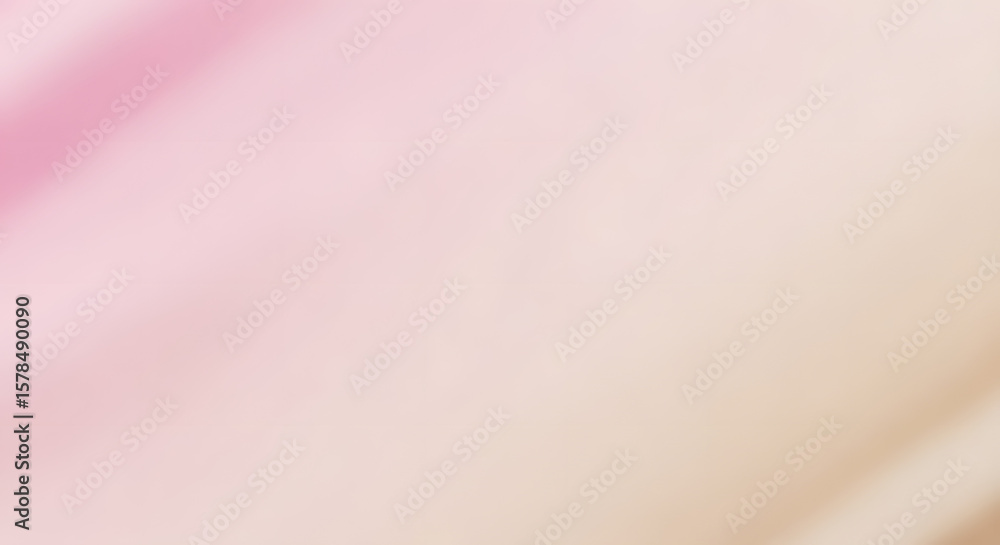 Fototapeta premium A soft pink and peach gradient background with a blurred effect