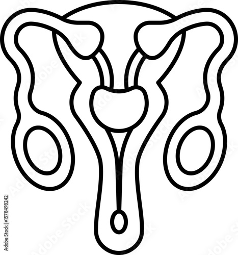 Male Reproductive System_1 Icon Illustrations