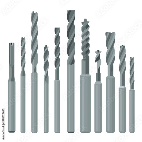 Various Types of Metal Drills and Drill Bits