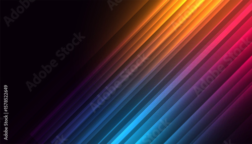 eye catching bright and shiny modern stripe lines backdrop