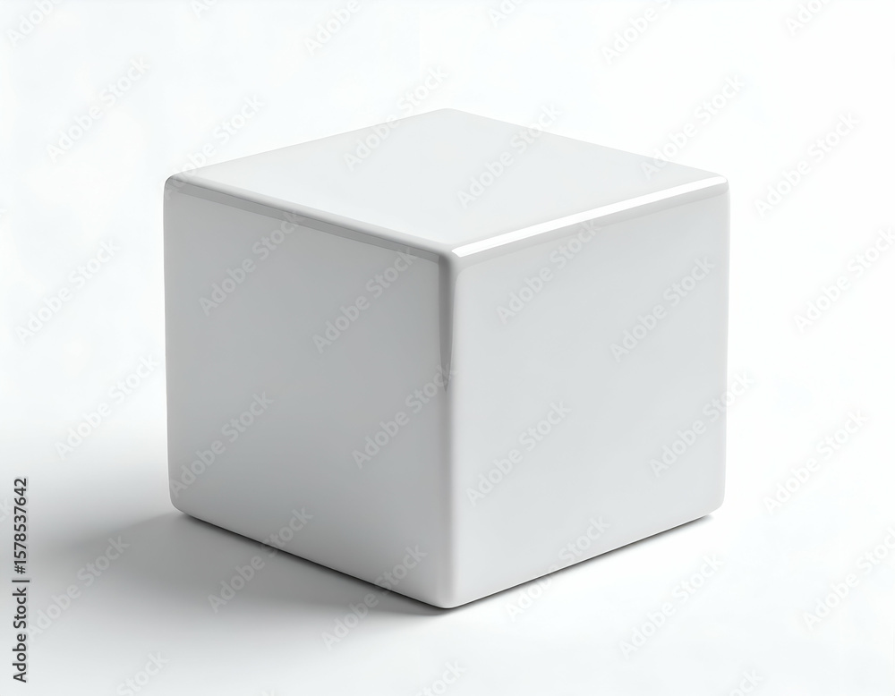 Blank white cardboard packaging box isolated on a black background Blank white cardboard packaging box isolated on a black background