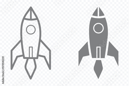 rocket icon, . Rocket launched icon vector, startup rocket launch icon vector sign eps 10