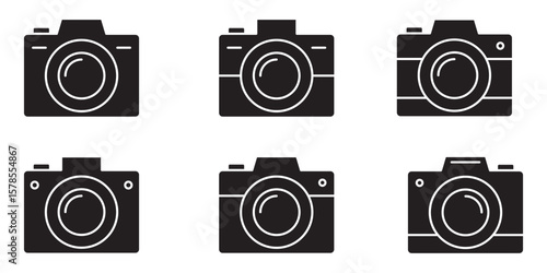 Camera icon set. photo camera icon. camera photography icon. Vector Camera Icons . eps 10
