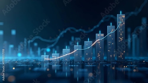 Innovative Mid-Year Business Development Frameworks: High-Quality Visuals & Insights for Corporate Growth - Photo Stock Concept