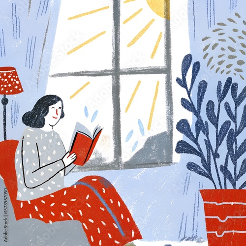 Cozy Moments: A Quiet Afternoon Read