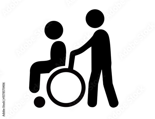 Medical Icons 16 : people, icon, symbol, sign, person, men, illustration, business, wheelchair, couple, vector, woman, cartoon, concept, love, disabled, design, character, boy, hospital
