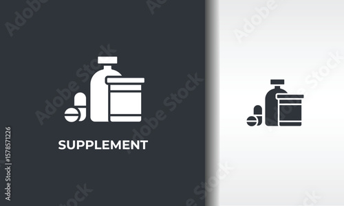 Supplement Vector, Icon Or Logo Sign Isolated Symbol Illustration