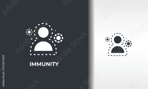 Immunity Vector, Icon Or Logo Sign Isolated Symbol Illustration