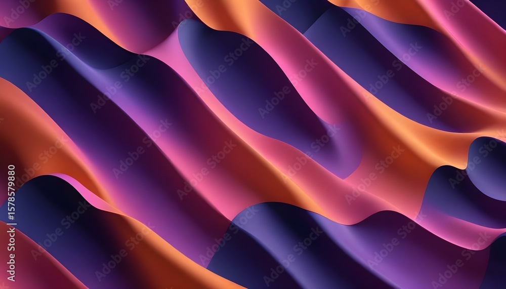 Obraz premium An artistic abstract design featuring flowing waves of color, perfect for backgrounds.