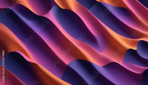 An artistic abstract design featuring flowing waves of color, perfect for backgrounds.