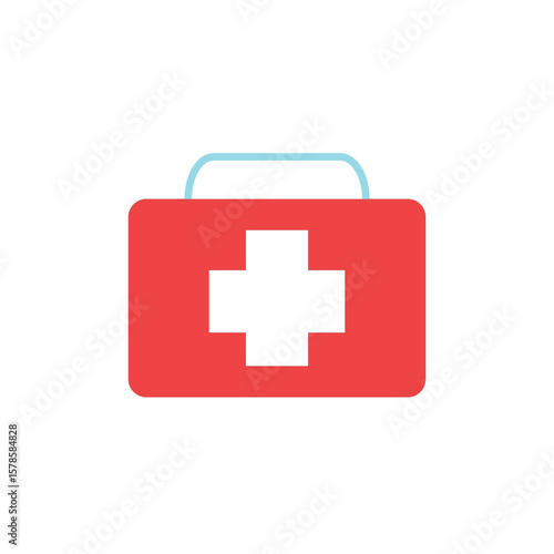 first aid kit, medical bag, emergency medical brief case, health care kit