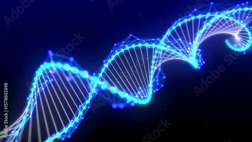 dna particle background with excellent quality
