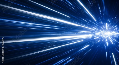 Hyperdrive: Blue Light Speed Burst
