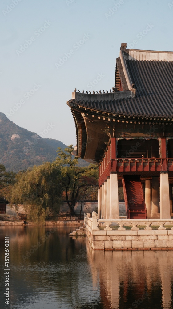 Naklejka premium 경복궁