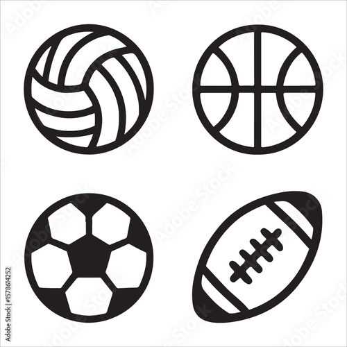 Global soccer ball icon for internet and web communication