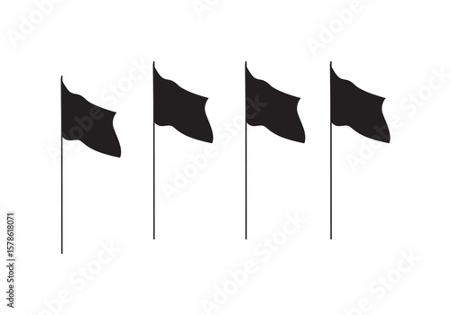 vector illustration of the flag of the world
