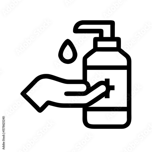 hand sanitizer icon