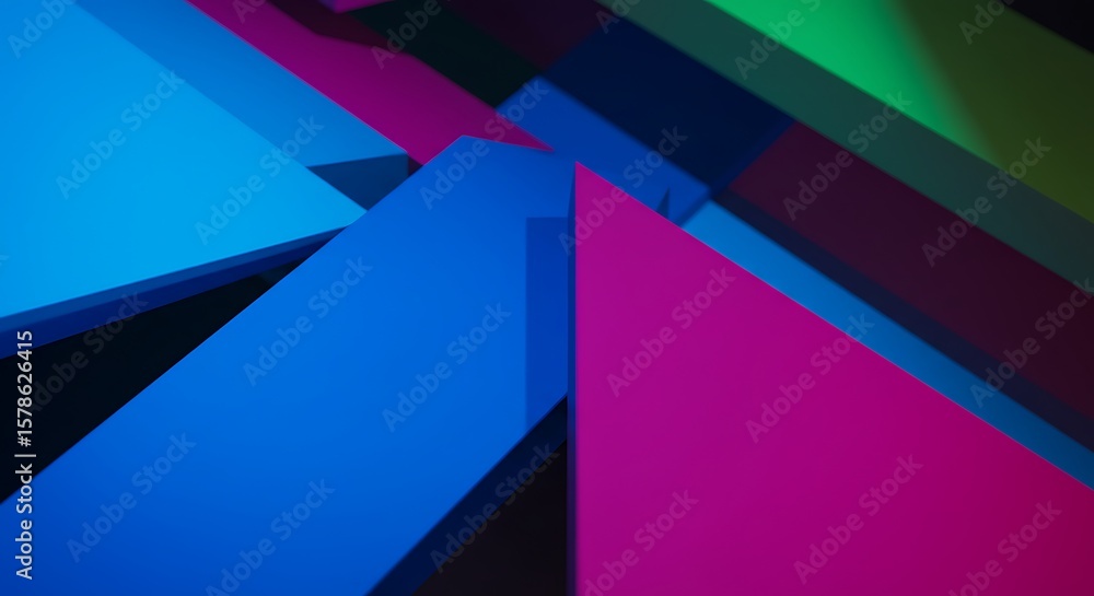 custom made wallpaper toronto digitalNeon Geometry: A 3D Abstract