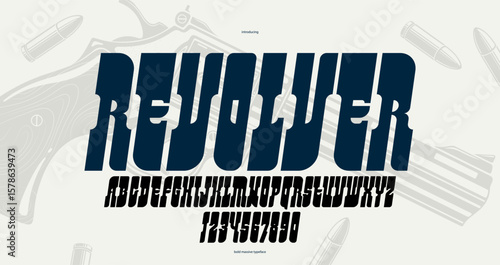 Bold italic serif condensed...