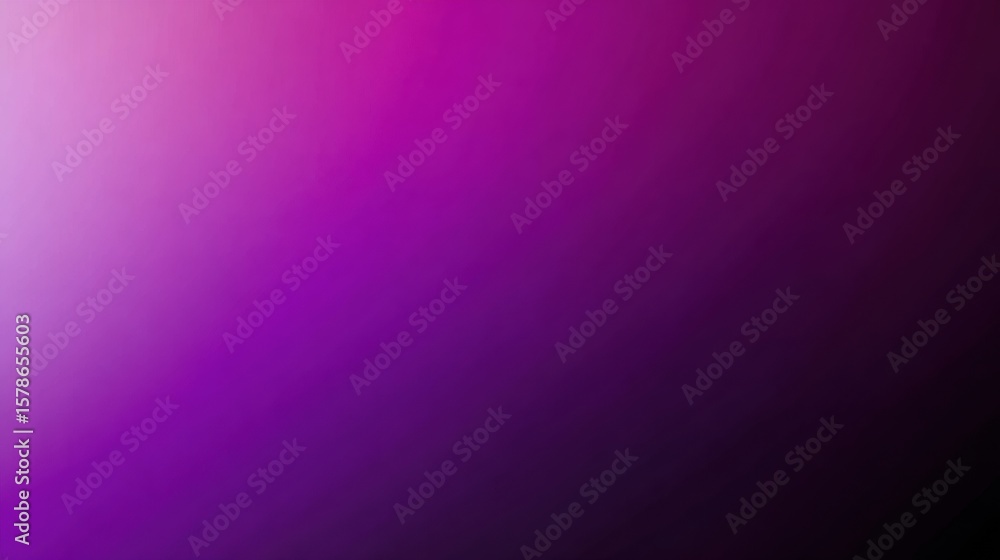 Fototapeta premium Deep Purple Plum Gradient Abstract Background With Untouched Area on the Right Side, Creating a Soothing Visual Effect and Vibrant Color Transition