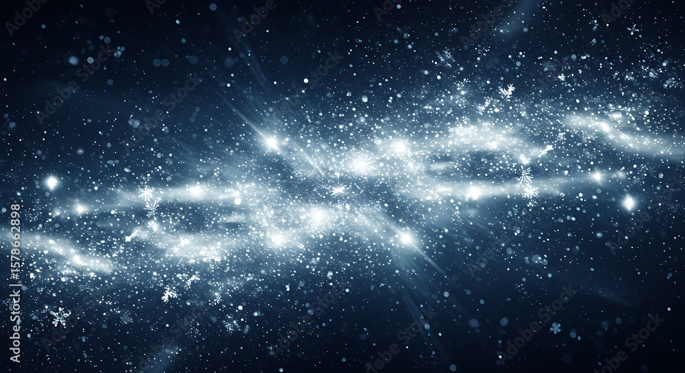 Fototapeta premium Celestial Echoes: A 3D Nebula Dream