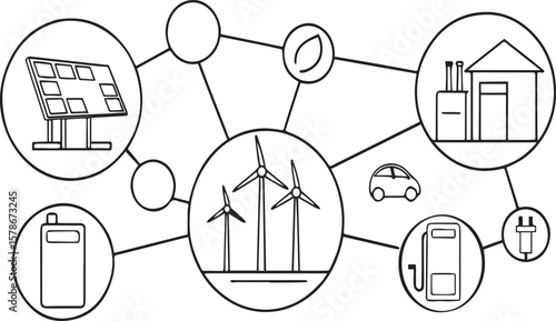 Green Future with Solar and EV Charger